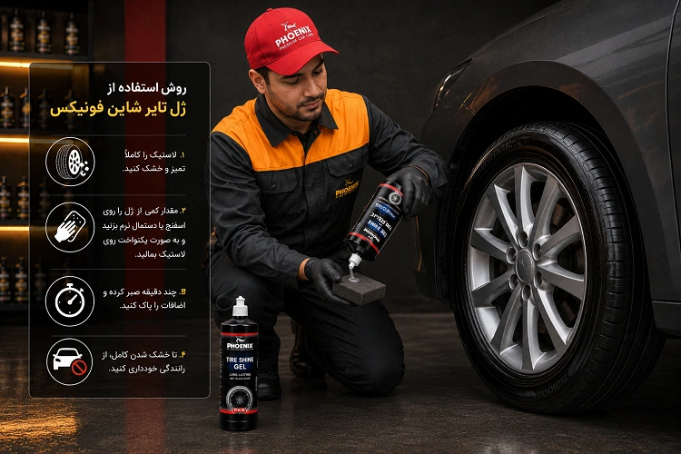 ژل لاستیک فونیکس