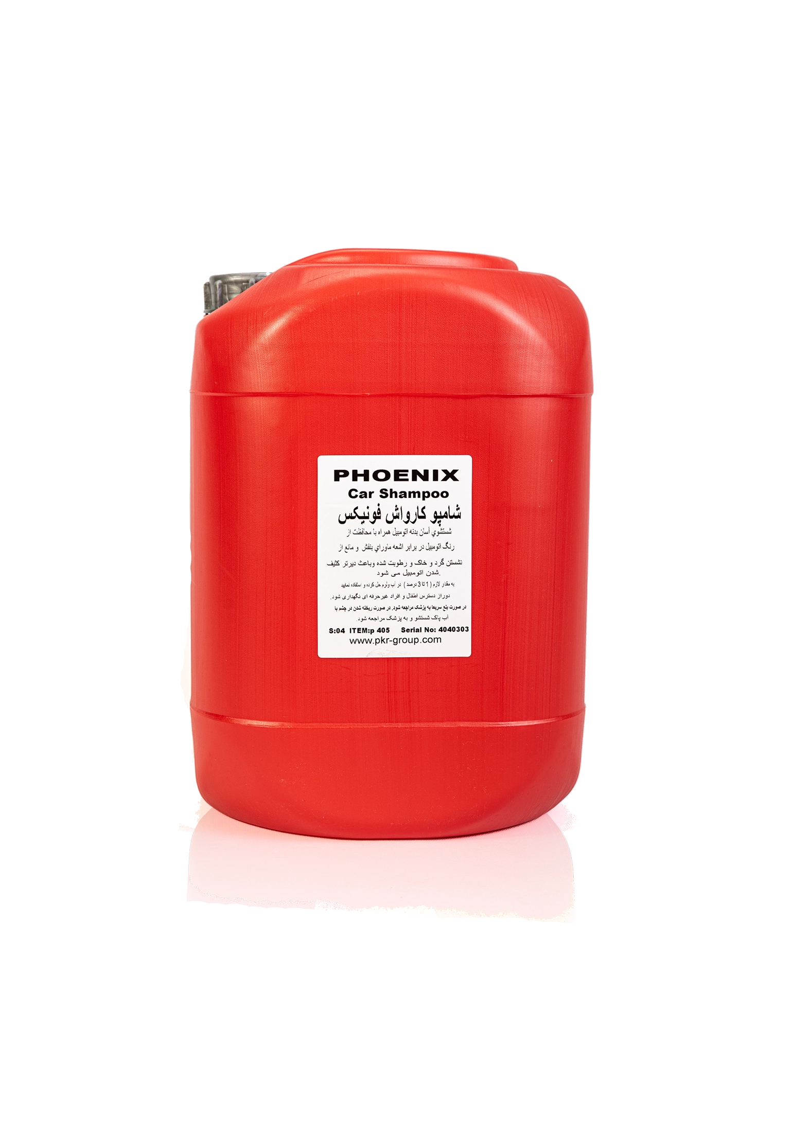 شامپوکارواش بدنه خودرو گالن 20لیتری فونیکس